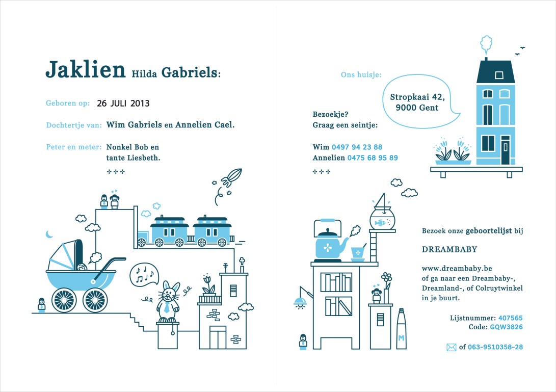 Jakliens geboortekaartje binnenzijde